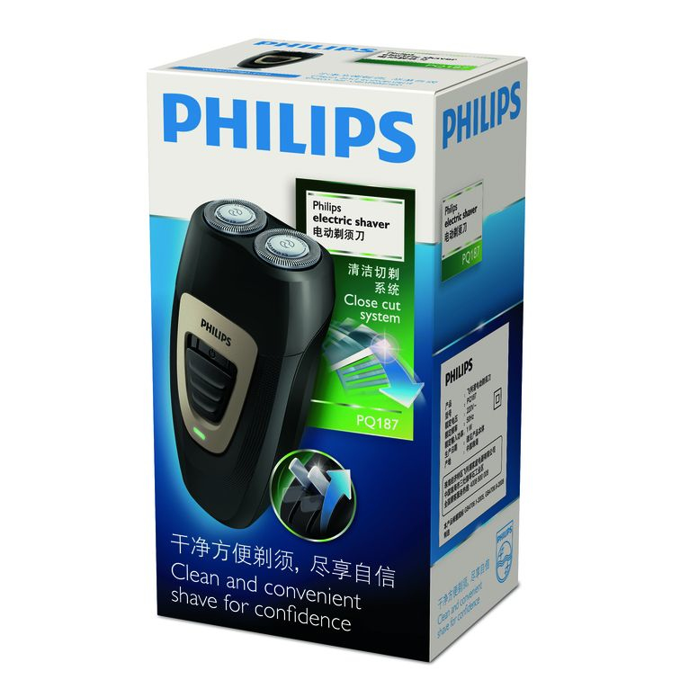 Philips PQ187/16 men's shaver Rotation shaver Black – image 2