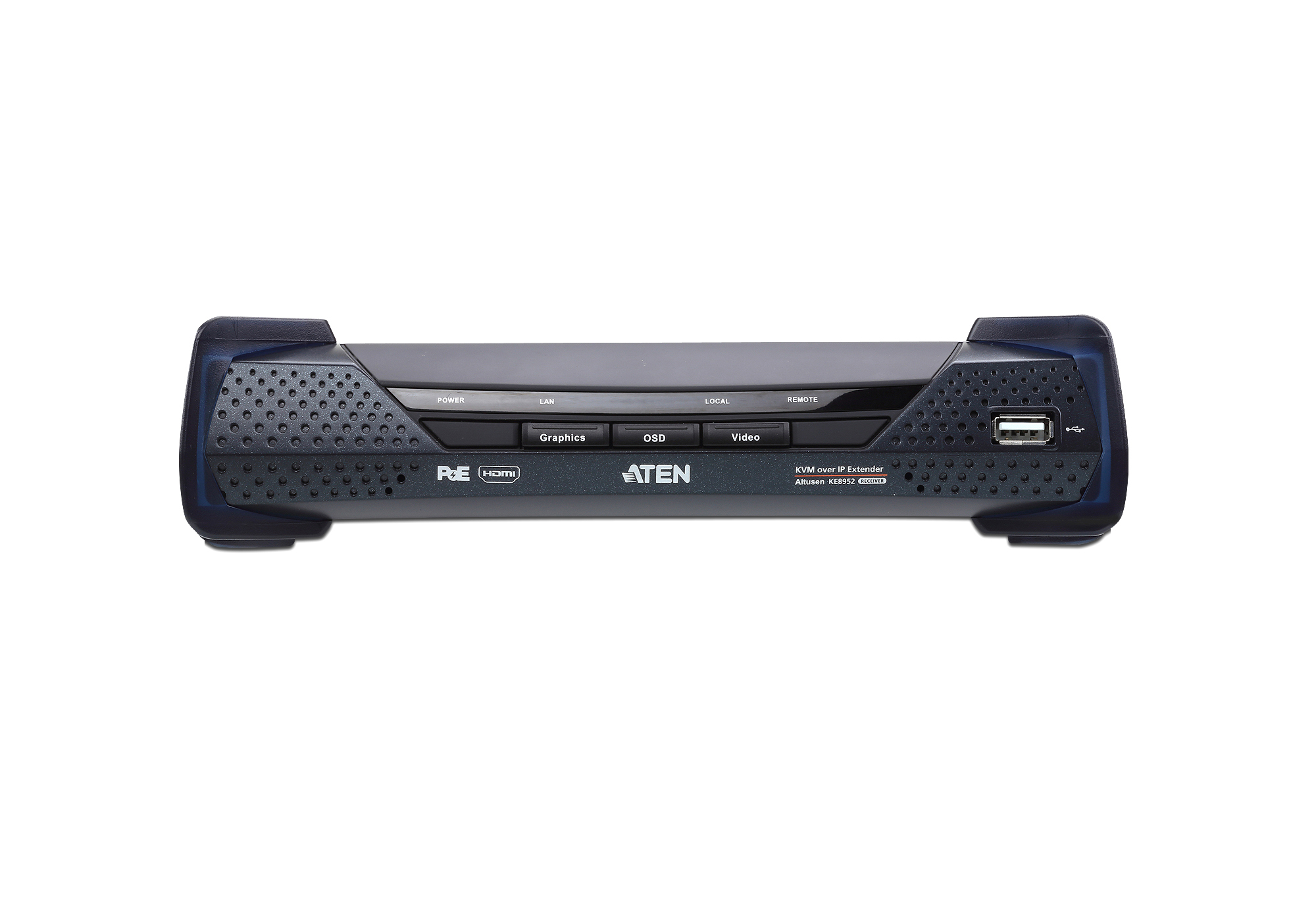 ATEN 4K HDMI Single Display KVM Over IP Extender with PoE (T+R) – image 3