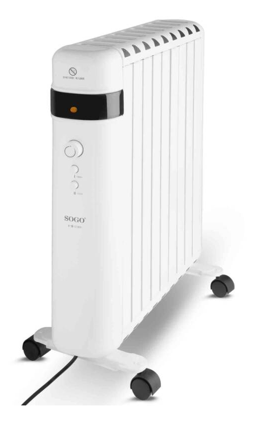 Sogo CAL-SS-18485 electric space heater Indoor White – image 4