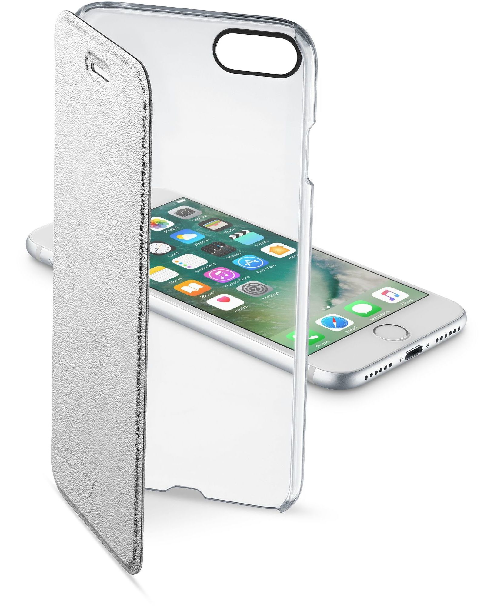 Cellularline Clear Book - iPhone SE (2020)/8/7 – image 1