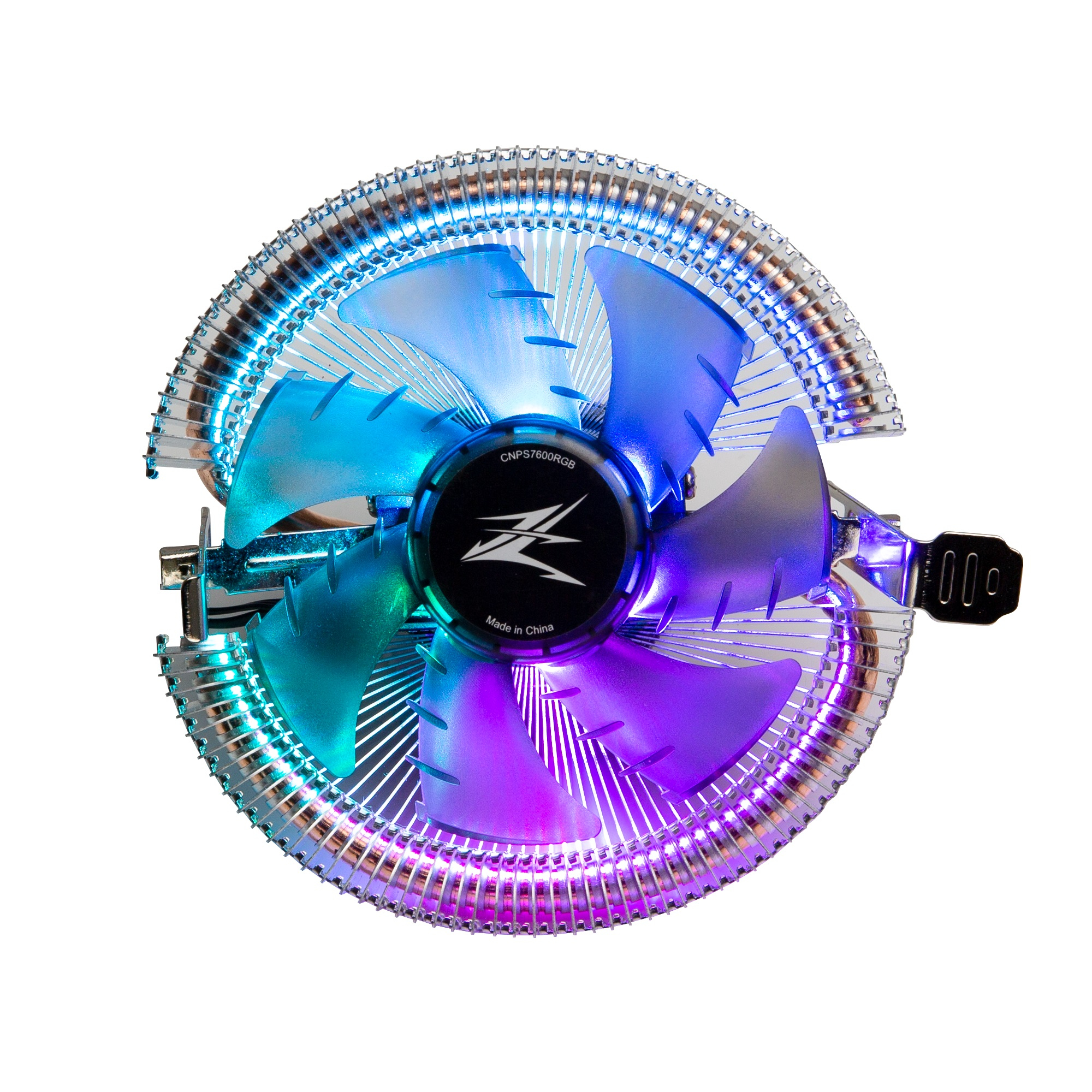 Zalman CNPS7600 RGB Low profile Flower Heat Sink CPU Cooler TDP 95W 92mm FAN pwm – image 3