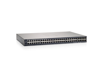 LevelOne 52-Port L2 Plus Managed Gigabit Ethernet Switch, 44 Ports RJ45 and 4 Ports RJ45/SFP Combo Gigabit Ethernet, 4 Ports SFP+ 10-Gigabit – image 1
