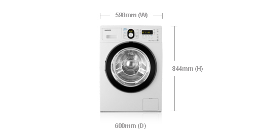 Samsung WD8704RJA washing machine – image 2