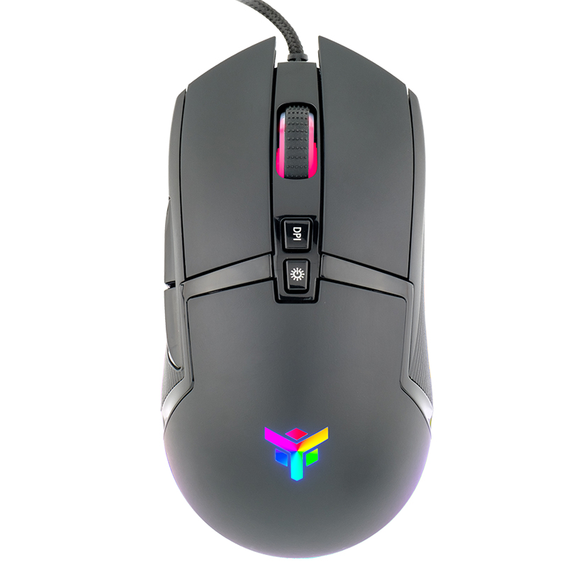 itek G51 mouse Gaming Right-hand USB Type-A Optical 6400 DPI