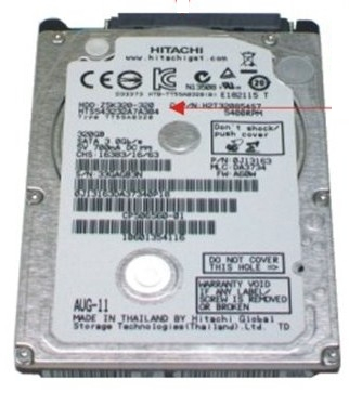 Fujitsu HIT:HTS543232A7A384 internal hard drive