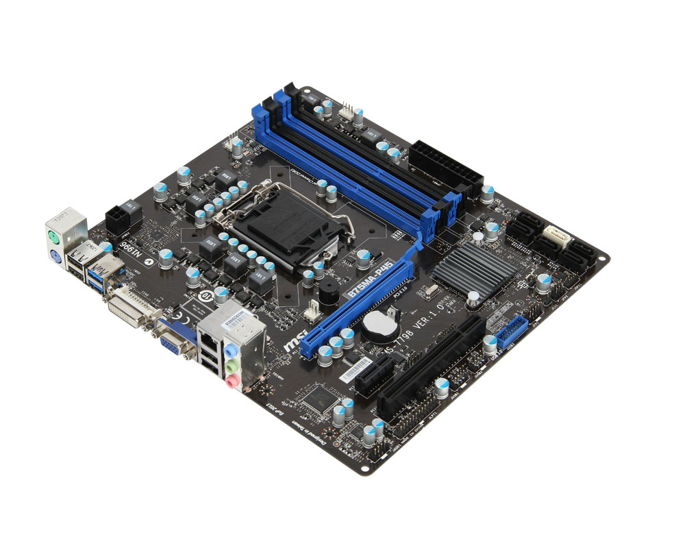 MSI B75MA-P45 Intel B75 LGA 1155 (Socket H2) micro ATX – image 3