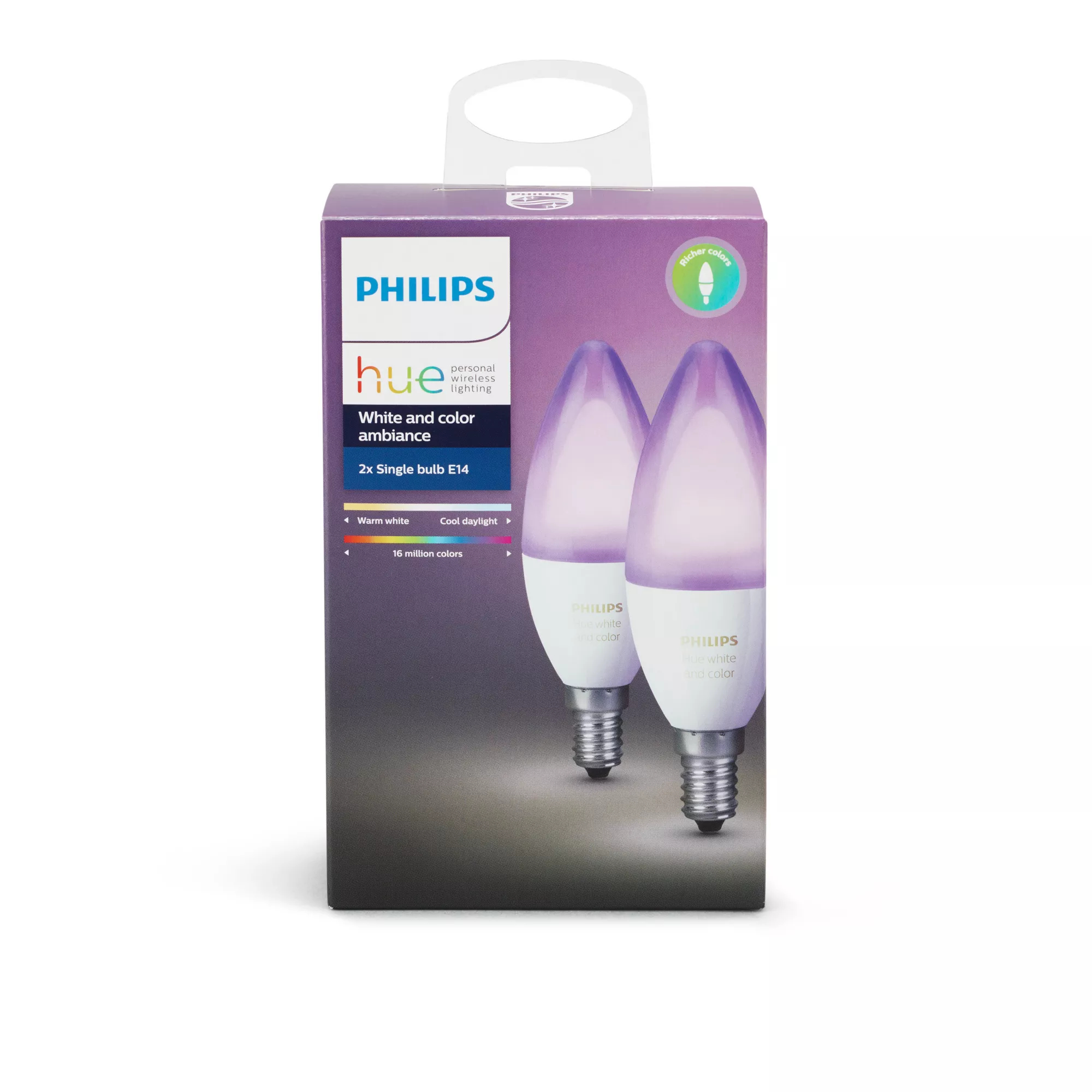 Philips by Signify Philips Hue White and colour ambience 046677468996 smart lighting Smart bulb Bluetooth/Zigbee – image 4