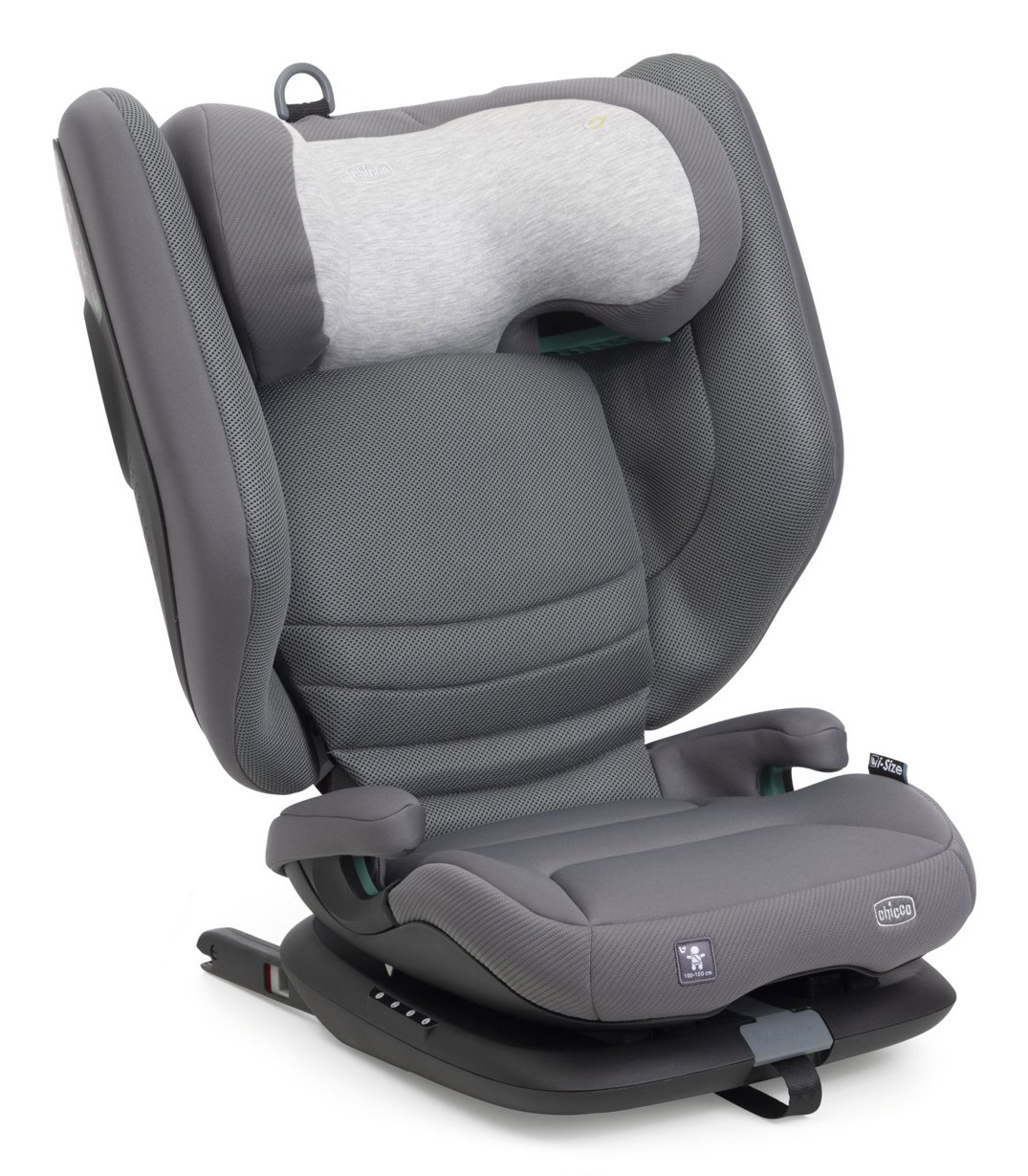 Chicco Fold & Go S i-Size Oto Koltuğu 2-3 (15-36 kg, 3-12 Yaş) Gri