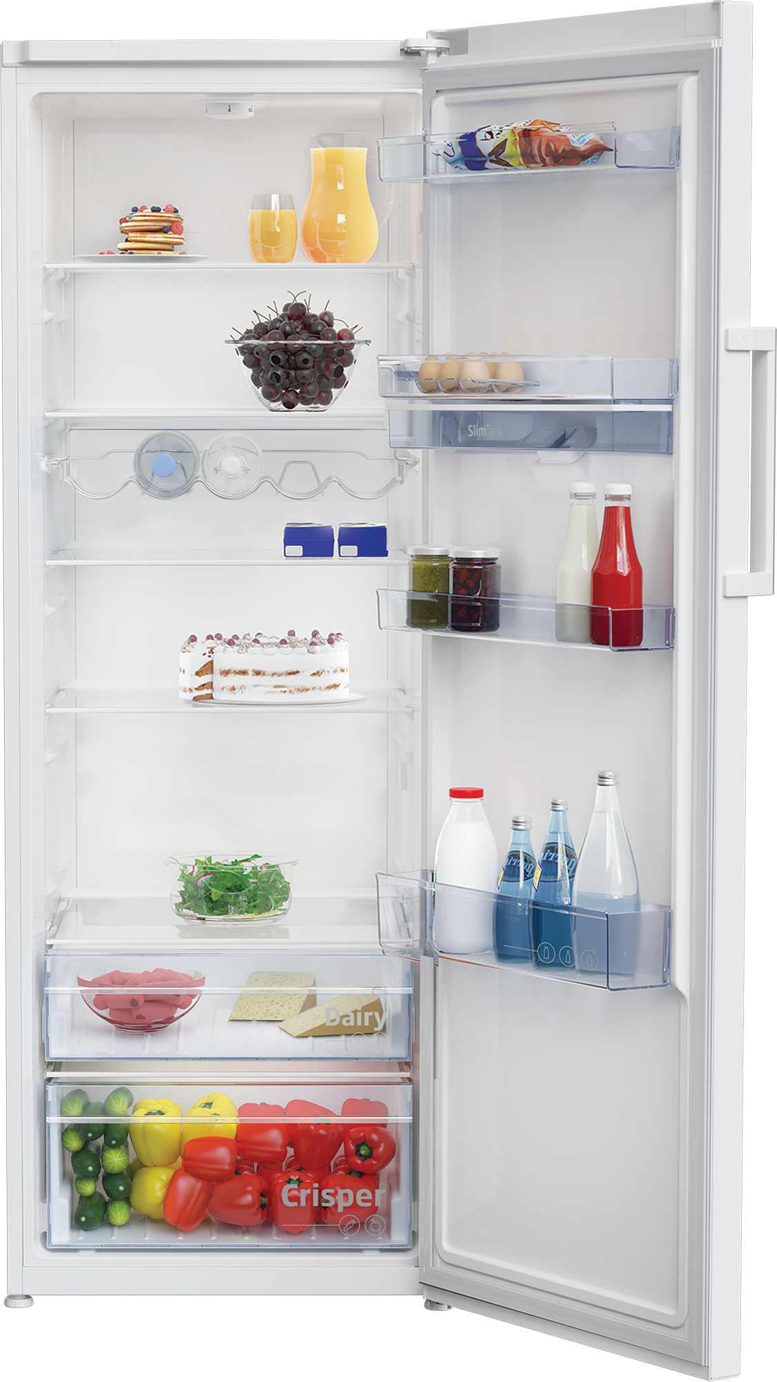 Beko LSP4671DW Freestanding Tall Larder Fridge with Water Dispenser – image 3