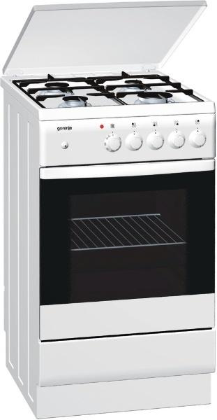 Gorenje K132W cooker Freestanding cooker Electric Gas White