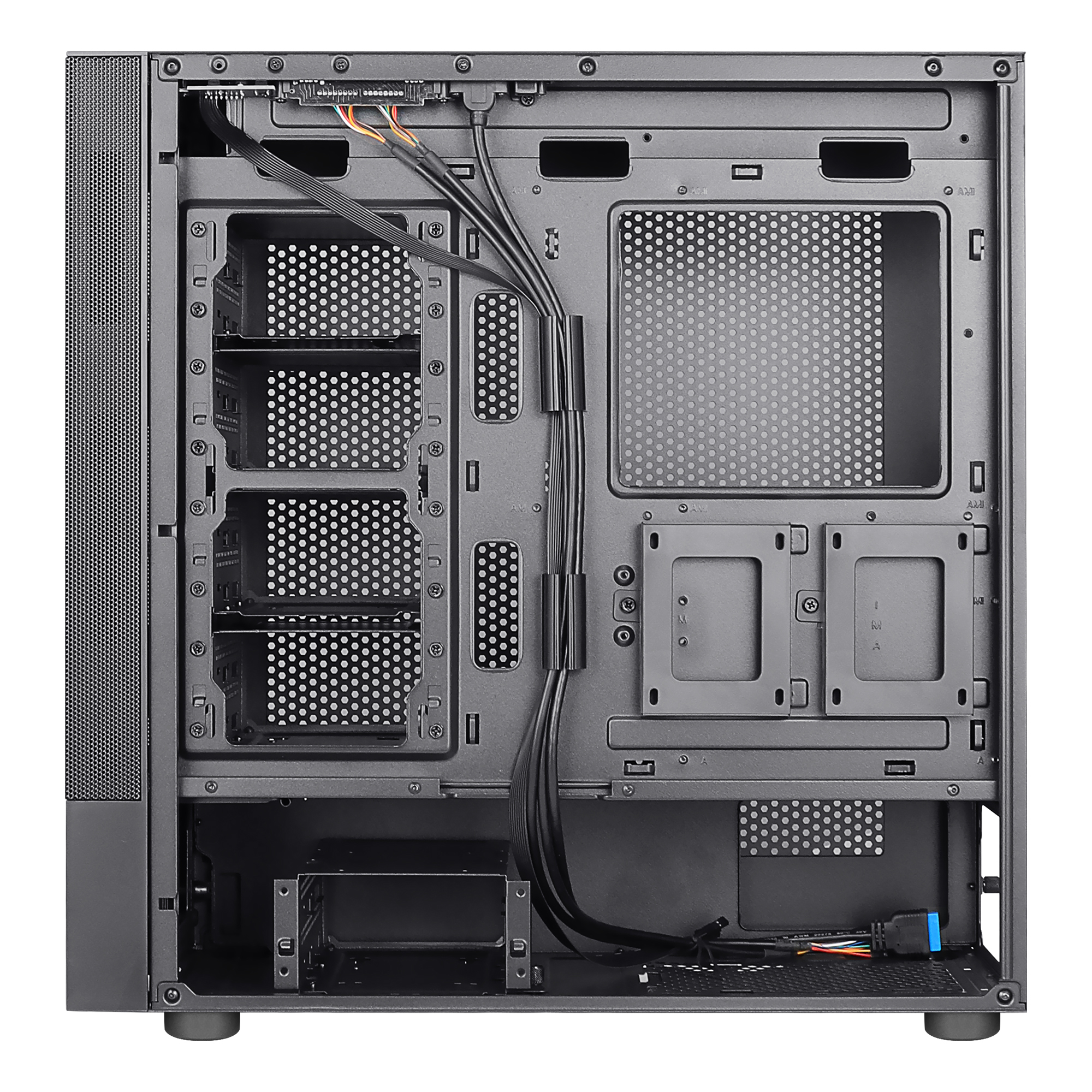 Aerocool CIPHERBKV1 PC ATX Case Vertical Mount GPU Front Mesh Front Black – image 9