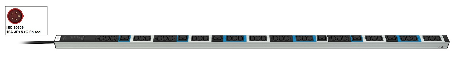 Vertiv Knürr DIS Rack PDU, TripplePower, 0U, input IEC 60309 230/400V – image 2