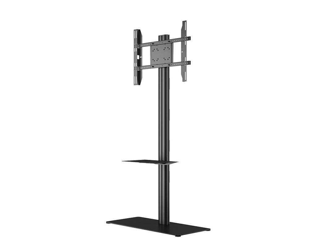 Multibrackets M Display Stand 180 Single Black w Floorbase/Shelf – image 3