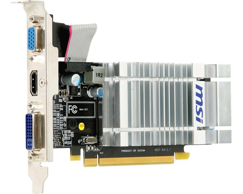 MSI R5450-MD512H/D2 graphics card – image 2