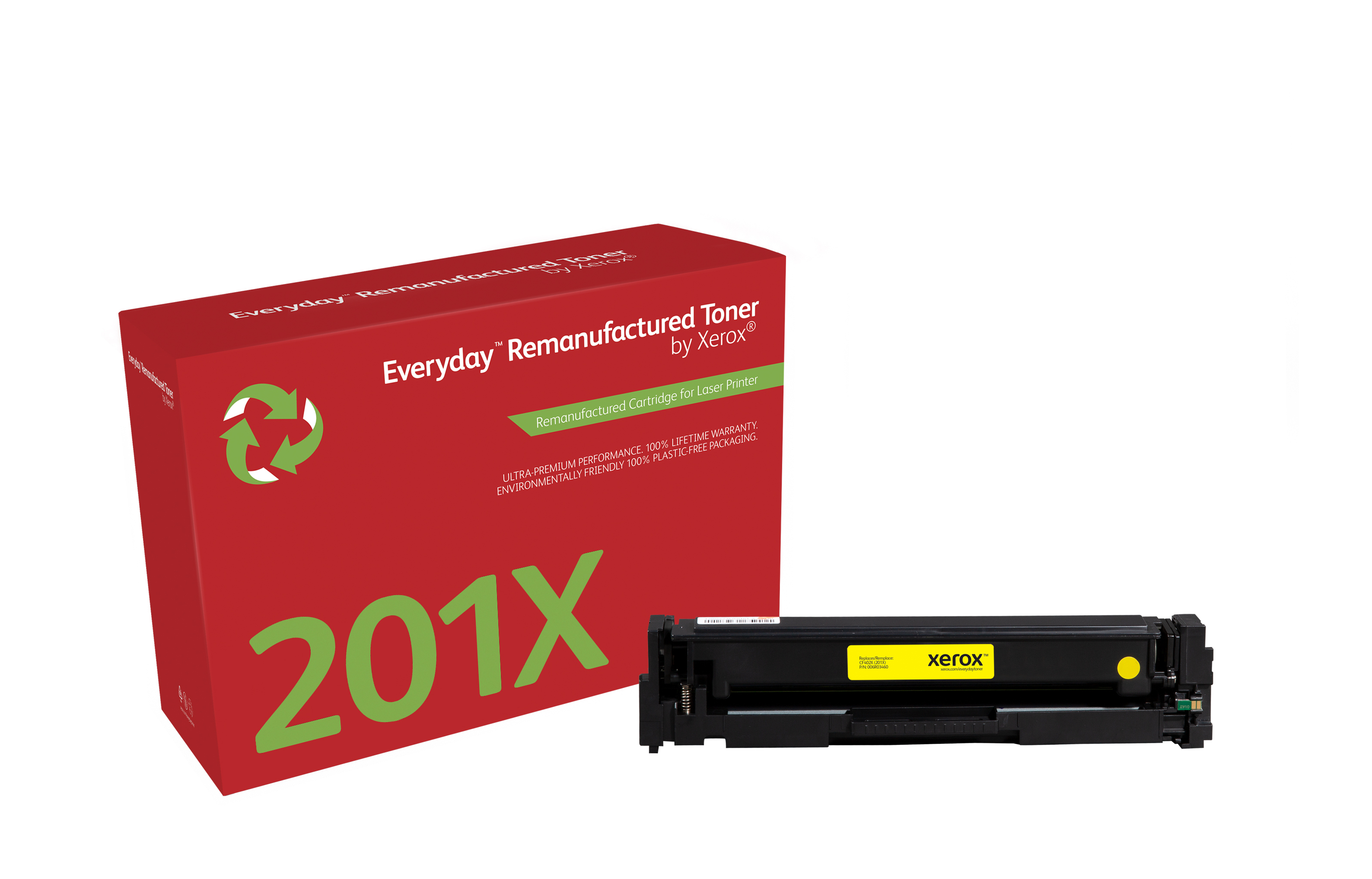 Xerox - Yellow - compatible - toner cartridge (alternative for: HP 201X) - for HP Color LaserJet Pro M252dn, M252dw, M252n, MFP M277c6, MFP M277dw, MFP M277n