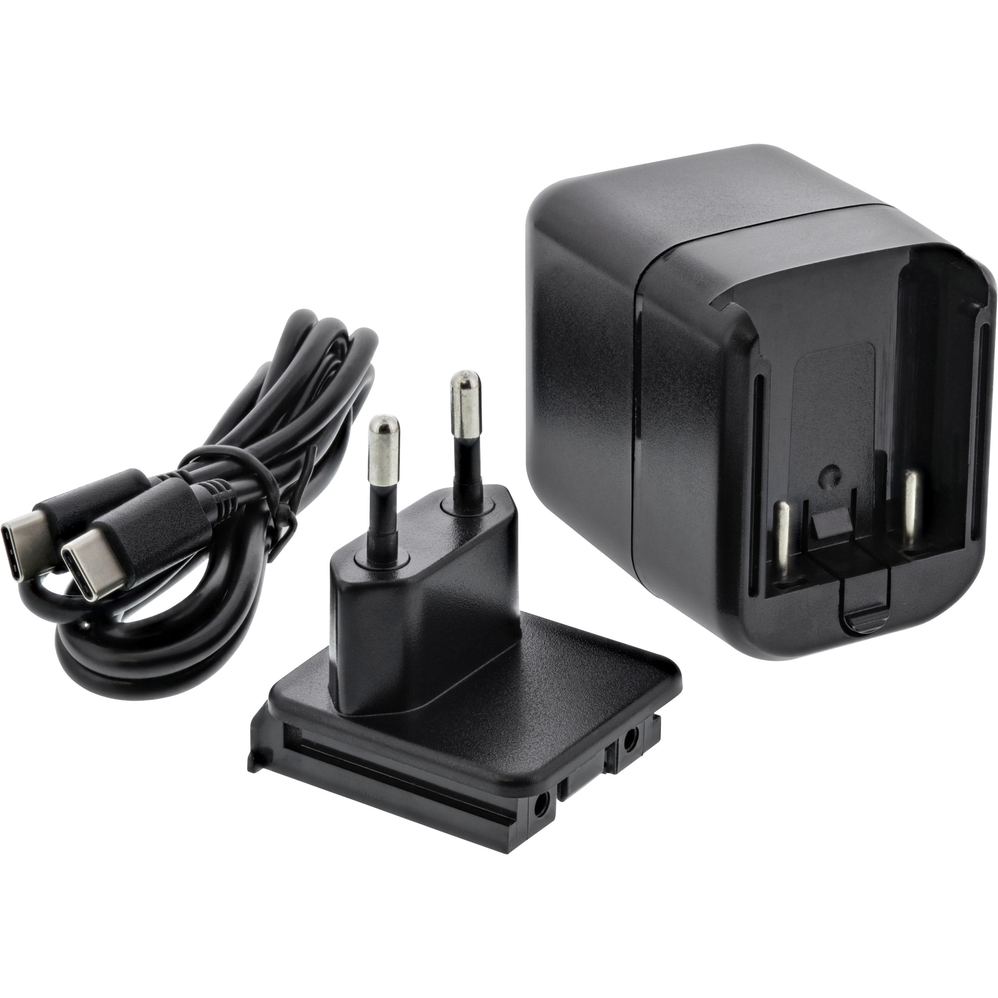 InLine USB power supply, 4-port charger, USB-C PD+QC4 / QC3 – image 3