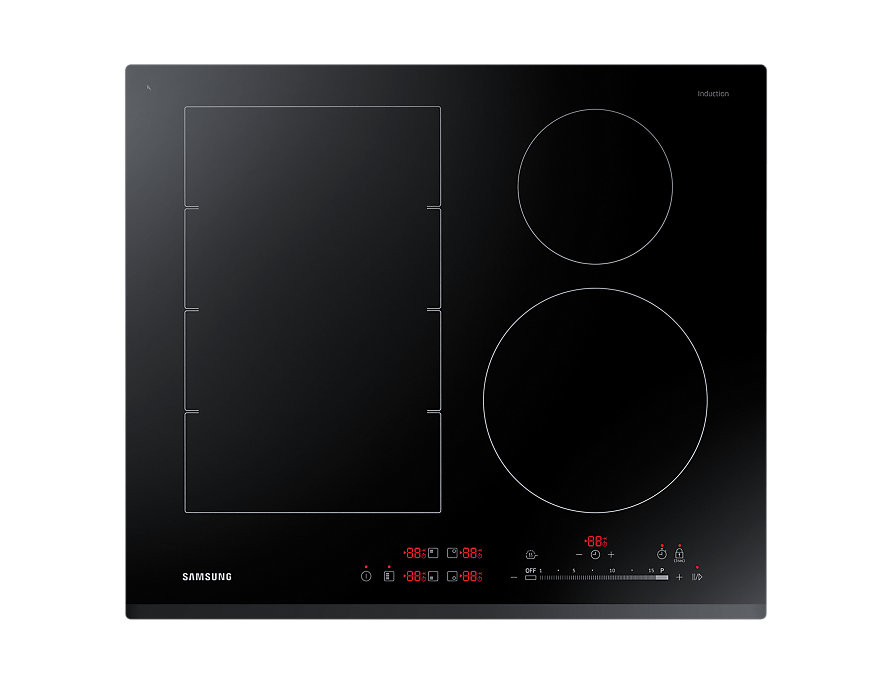 Samsung NZ64K7757BK/EG hob Black Built-in Zone induction hob 4 zone(s)
