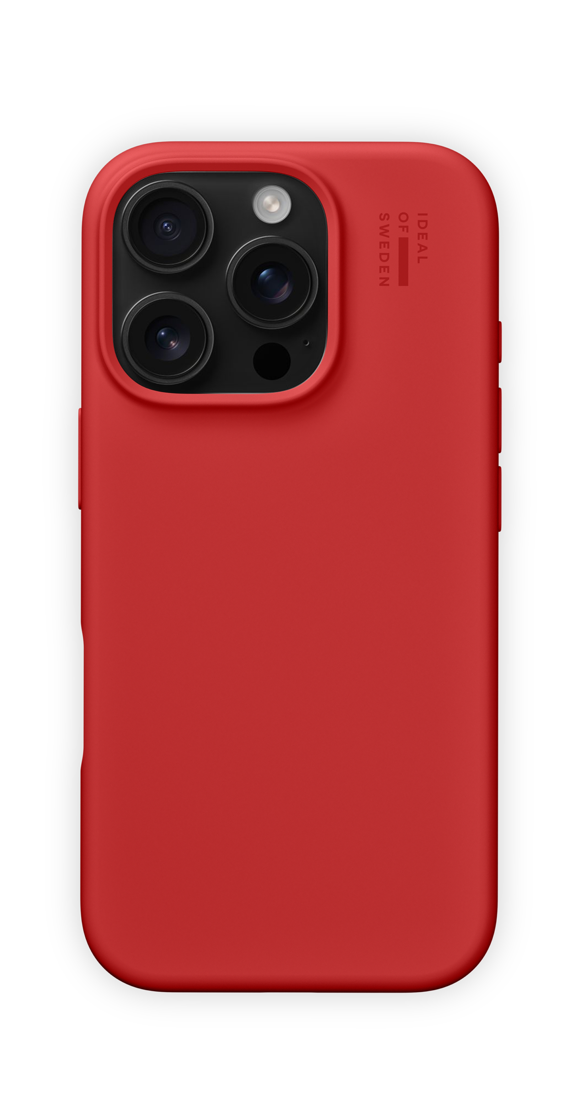 iDeal of Sweden Silicone Case iPhone 16 Pro Max Red
