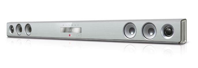 LG NB2431A soundbar speaker Silver 2.0 channels