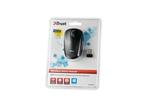 Trust 18722 mouse Office Ambidextrous RF Wireless Optical – image 3