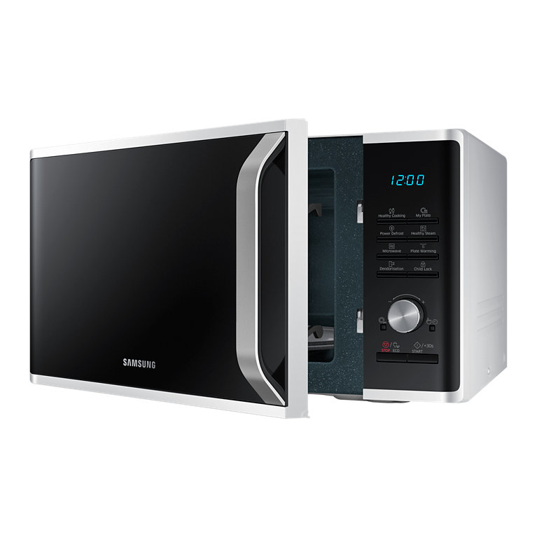Samsung MS28J5255UW Black, White Solo microwave Countertop – image 8
