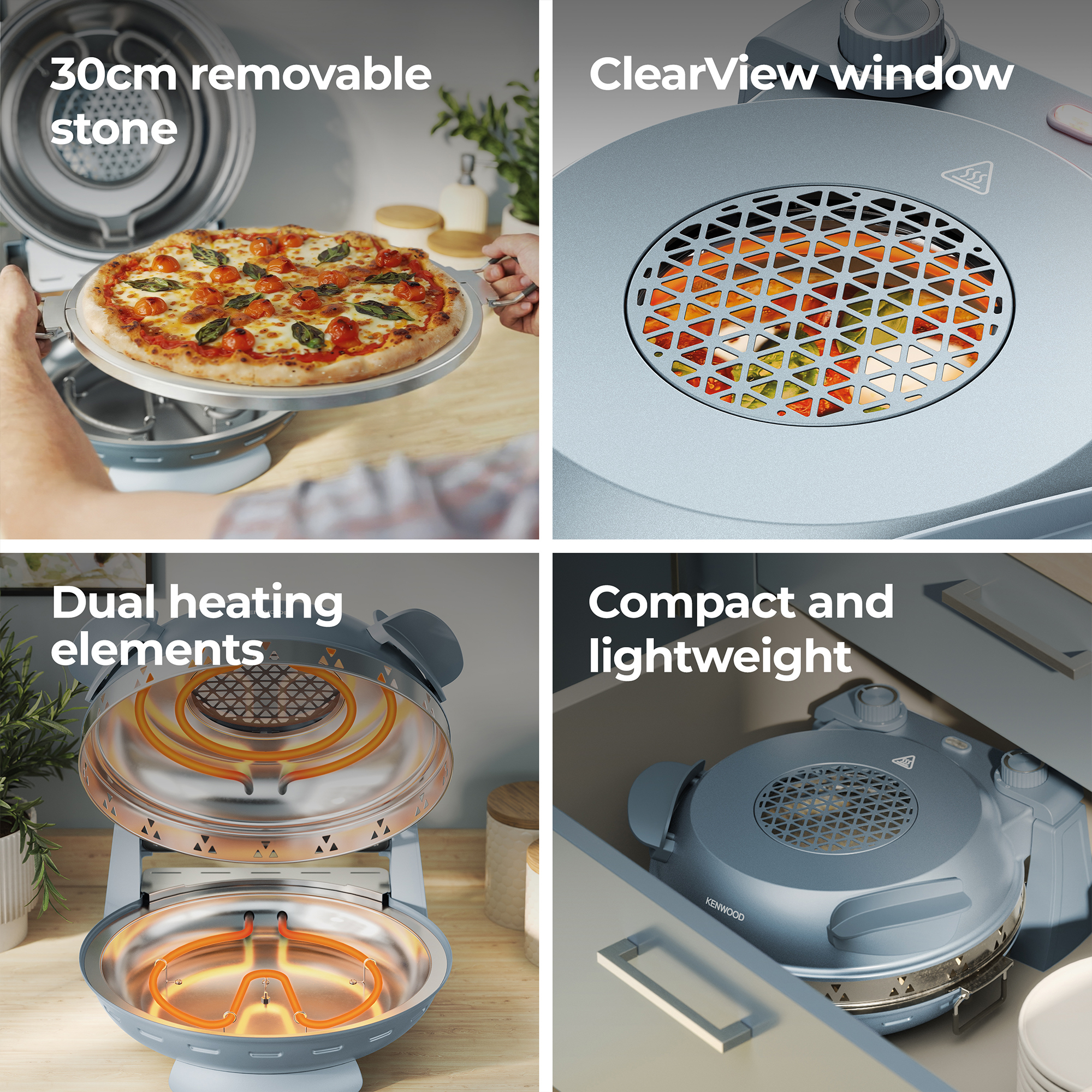 Kenwood KPO10.000GY pizza maker/oven – image 4