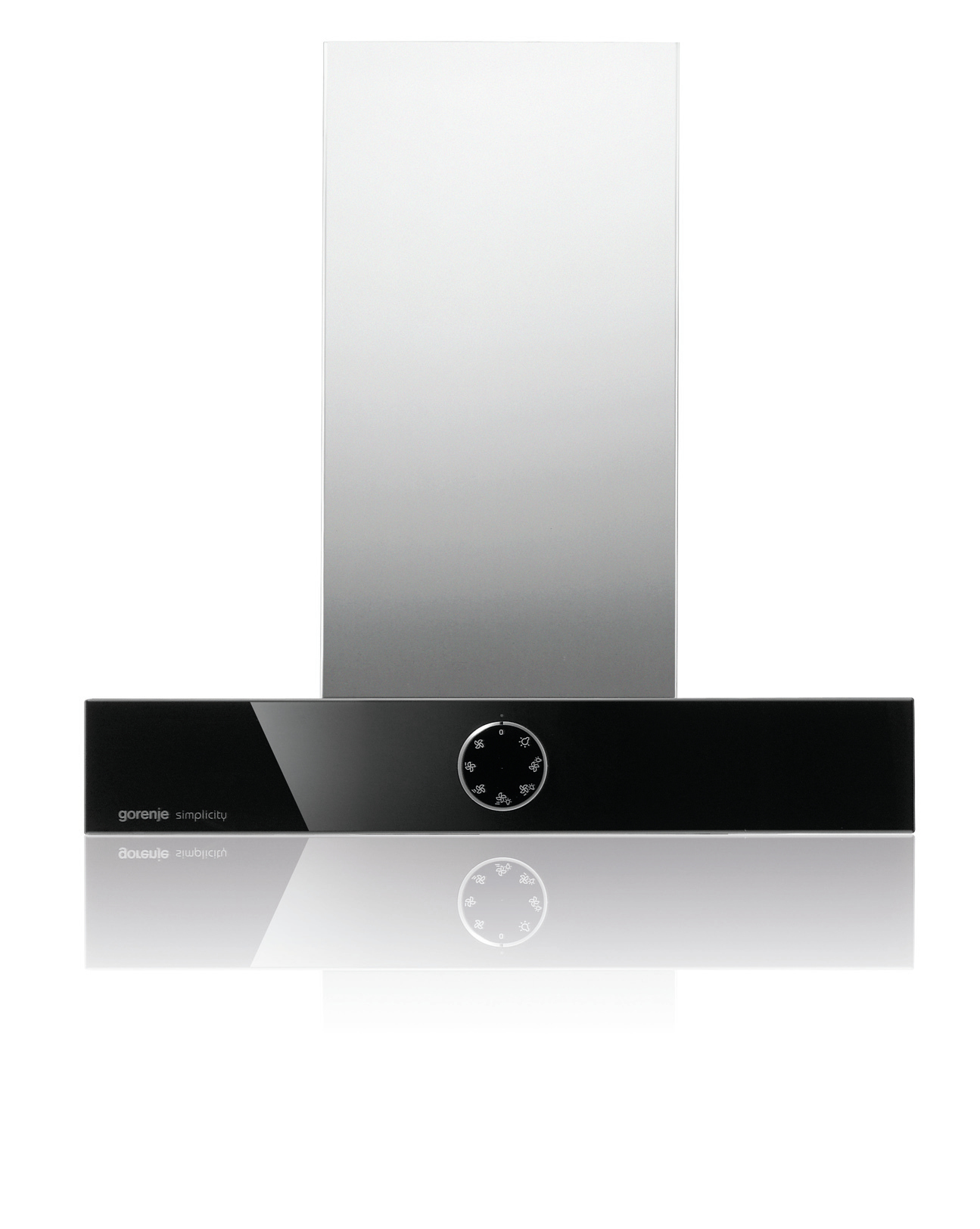 Gorenje DT6SY2B cooker hood Wall-mounted Black, Stainless steel 618 m³/h – image 2