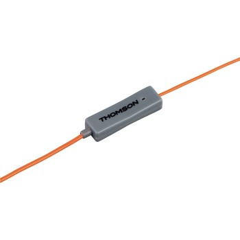 Hama 00132461 headphones/headset Wired In-ear Grey, Orange – image 2
