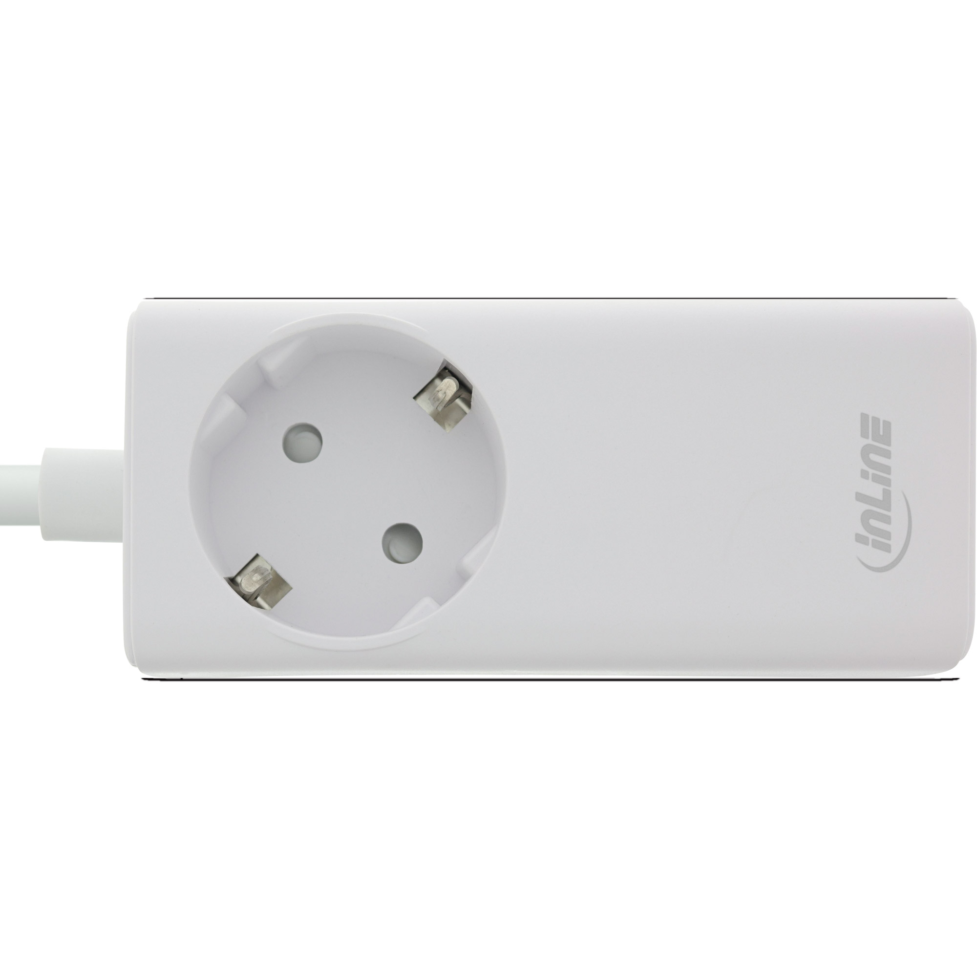 InLine USB power supply, GaN charger, 2x USB-C, 1x USB-A, PD 3.0, safety socket – image 3