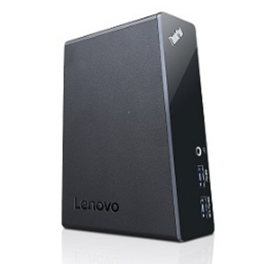 Lenovo 40AA0045IT laptop dock/port replicator Wired USB 3.2 Gen 1 (3.1 Gen 1) Type-A Black – image 1