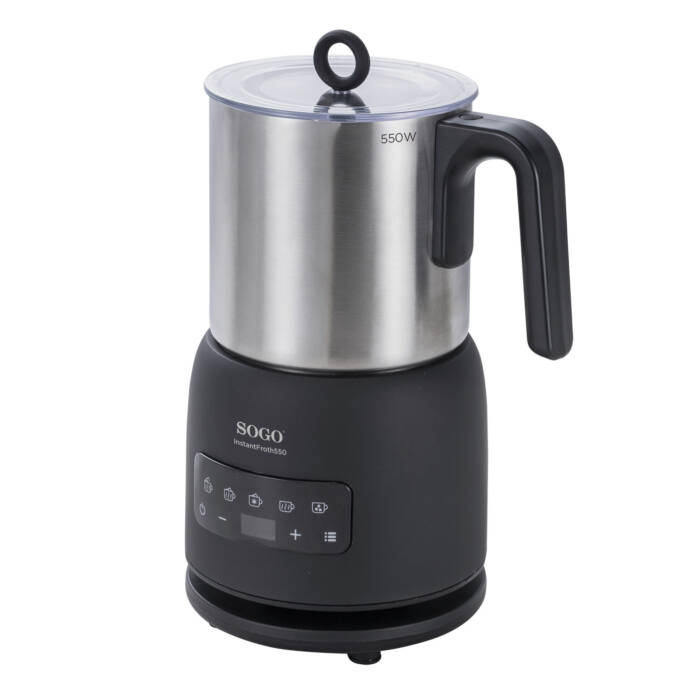 Sogo KET-SS-7720 milk frother/warmer Automatic milk frother/warmer Black, Stainless steel – image 2