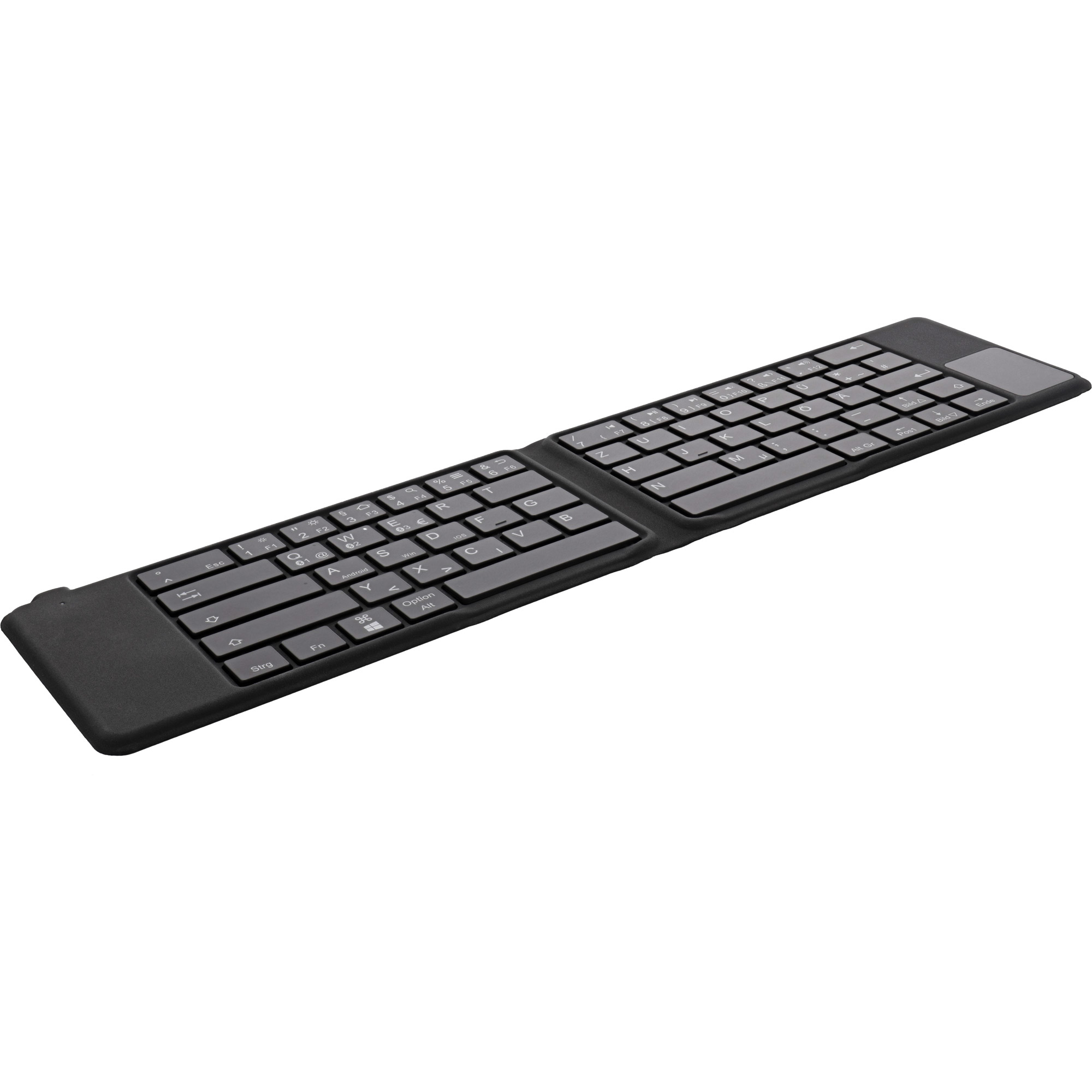 InLine foldable Bluetooth keyboard "BT-Pocket", for up to 3 Bluetooth devices – image 3