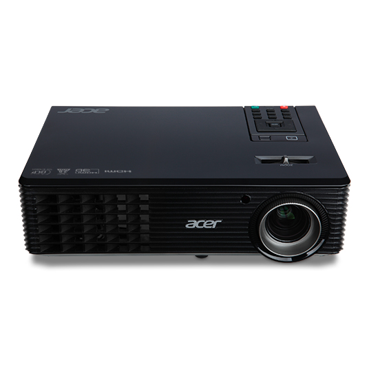 Acer P1360WBTi Standard throw projector 4000 ANSI lumens DLP WXGA (1280x800) Black