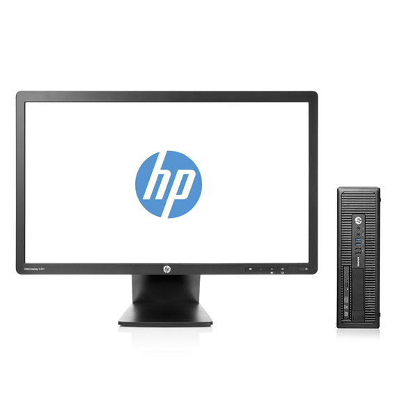 HP 800 G1 SFF + EliteDisplay E231 – image 1
