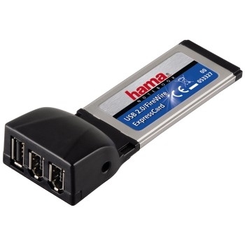 Hama ExpressCard USB 2.0 / Firewire