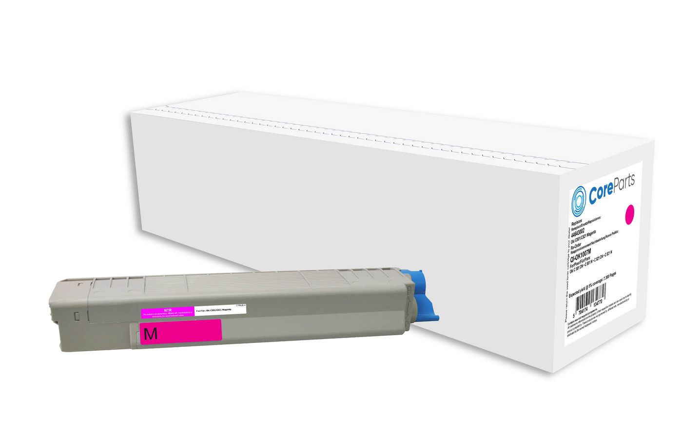 CoreParts Toner Magenta 44643002