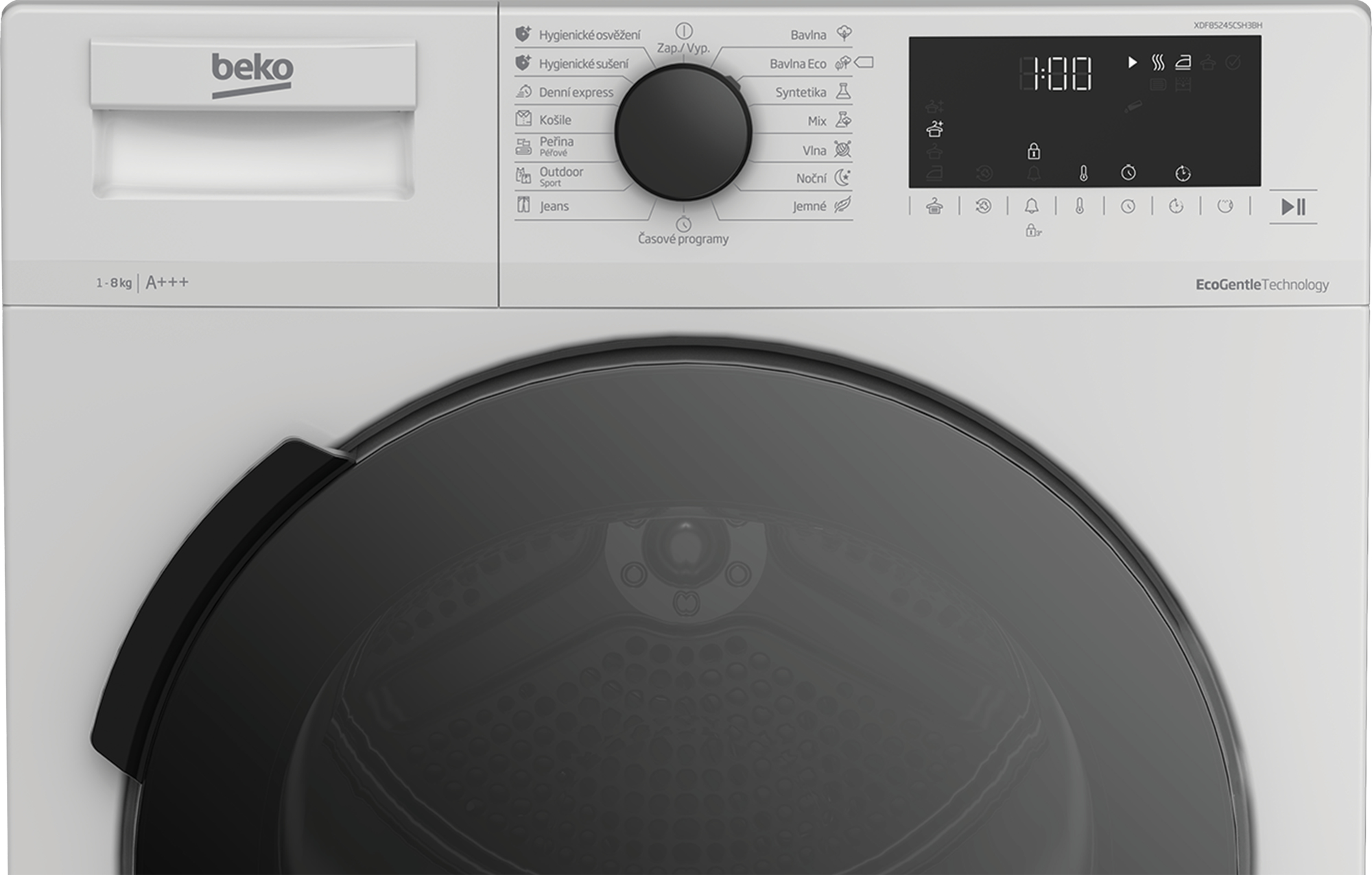 Beko XDF85245CSH3BH tumble dryer Freestanding Front-load – image 4
