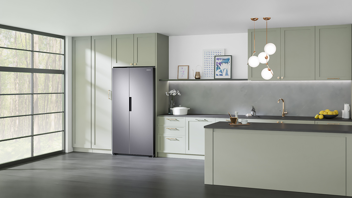 Samsung RS67A8810B1/EU side-by-side refrigerator Freestanding – image 9