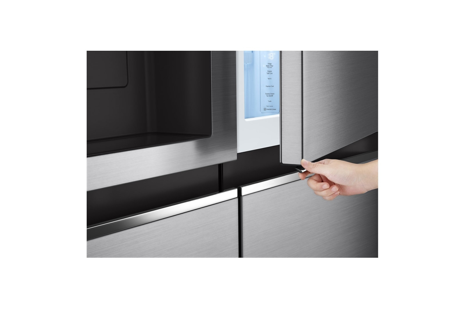 LG GSJV70PZTE side-by-side refrigerator Freestanding – image 5