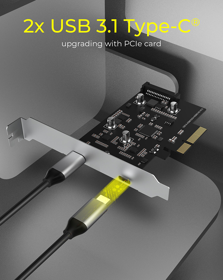 ICY BOX IB-PCI1902-C31 interface cards/adapter Internal USB 3.2 Gen 2 (3.1 Gen 2) – image 4