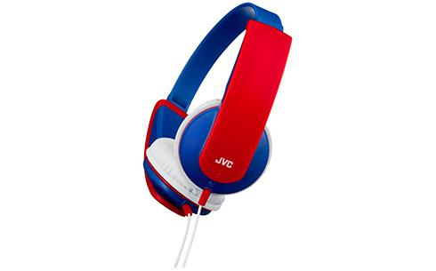 JVC HA-KD5-AE-E headphones/headset Wired Head-band Music Blue, Red – image 2