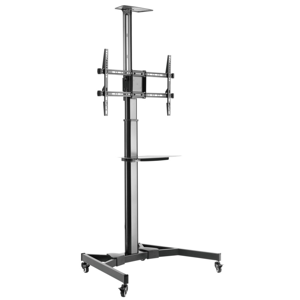 Techly ICA-TR46 carrello e supporto multimediale Nero Pannello piatto Carrello multimediale