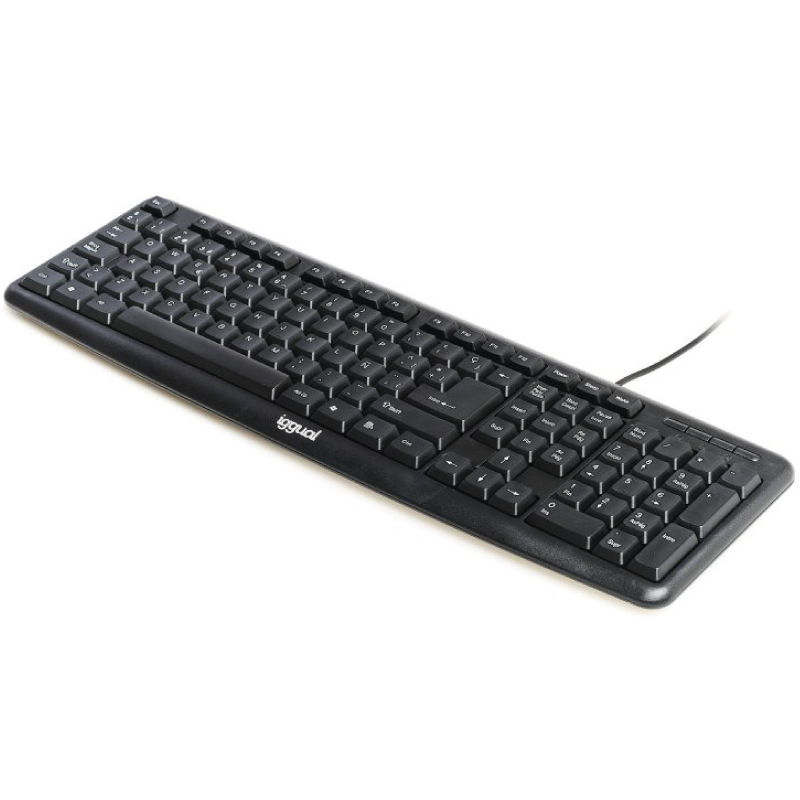 iggual CK-BASIC-105T keyboard Universal USB QWERTY Spanish Black – image 5