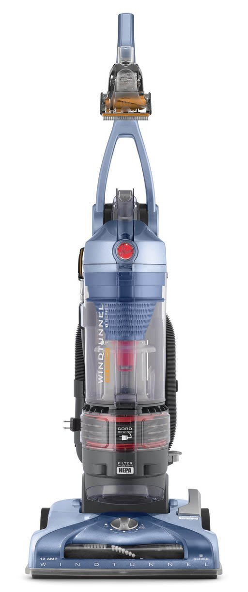 Hoover UH70210 stick vacuum/electric broom Upright vacuum Dry HEPA Bagless Blue