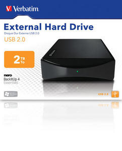 Verbatim External Hard Drive USB 2.0 2TB – image 2