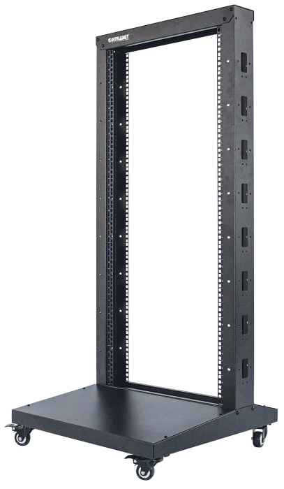 Intellinet Network Rack, Open Frame (2-Post), 26U, Usable Width – image 1