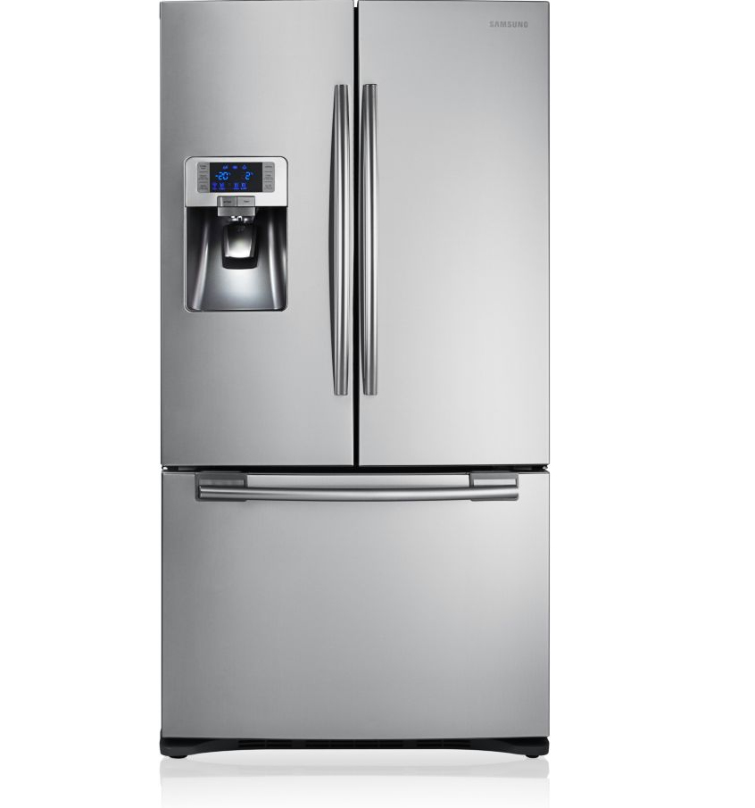 Samsung RFG23RESL side-by-side refrigerator Freestanding