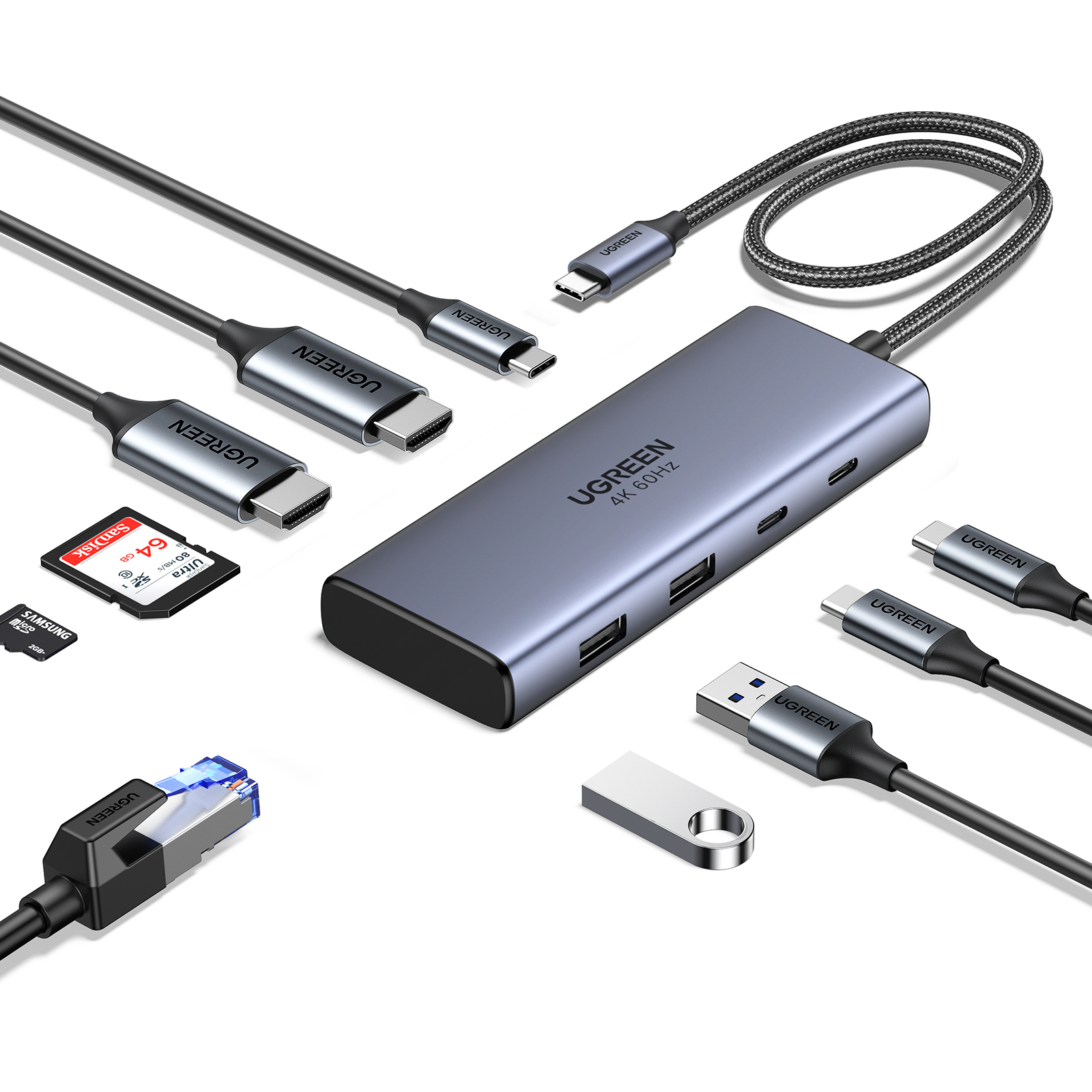 Ugreen 7-in-1 USB-C Hub CM498 – image 2