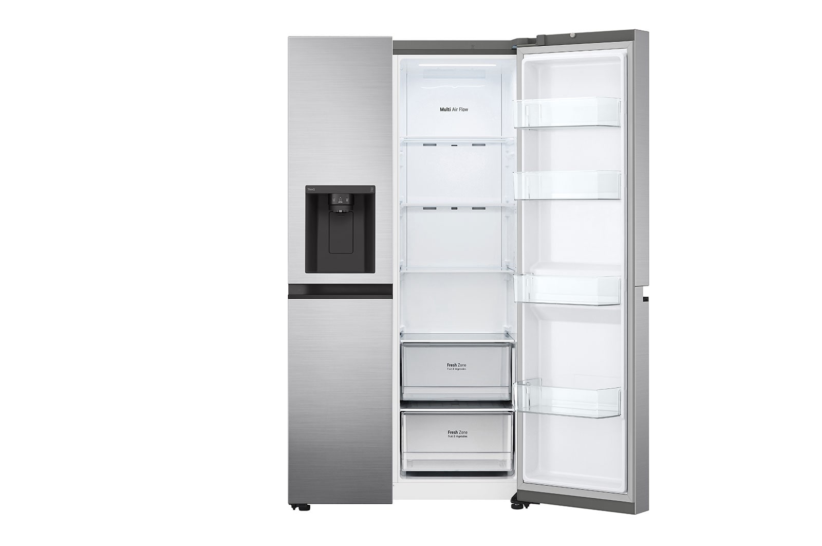 LG GSLV50PZXM side-by-side refrigerator Freestanding – image 9