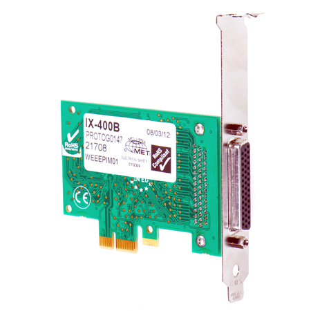 Brainboxes IX-400 interface cards/adapter Internal Serial – image 2